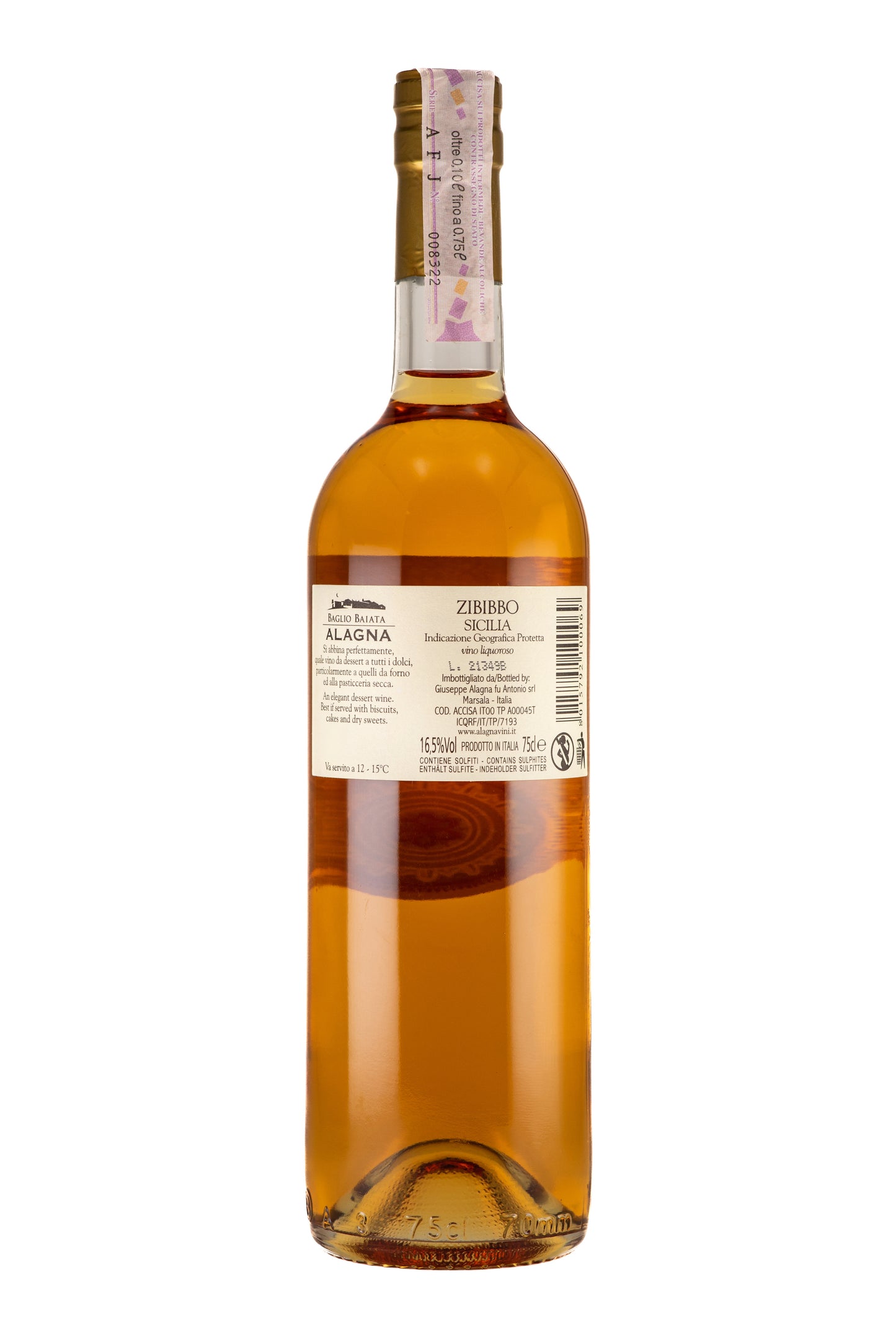 ZIBIBBO ALAGNA - Likörwein