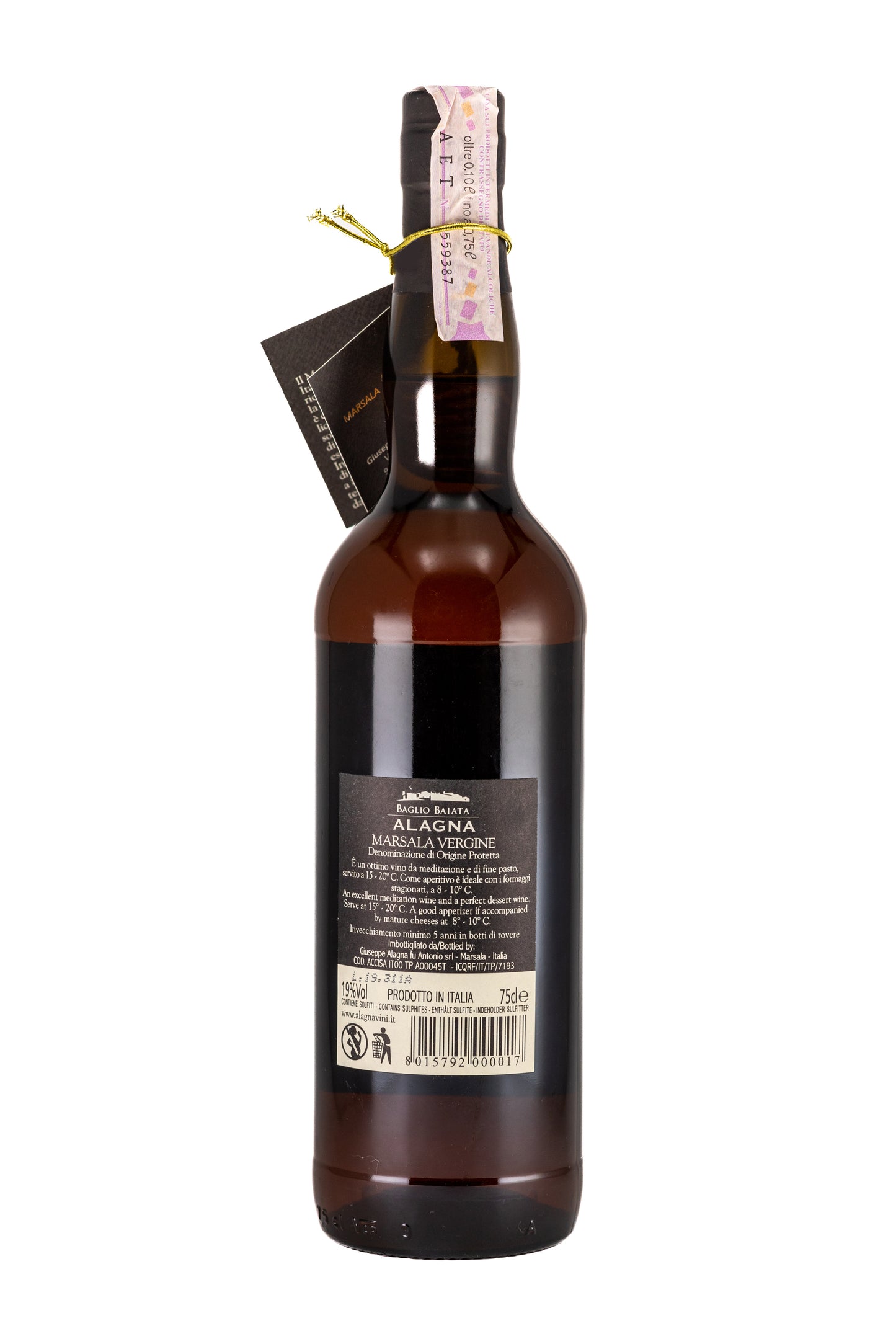 MARSALA VERGINE - Likörwein