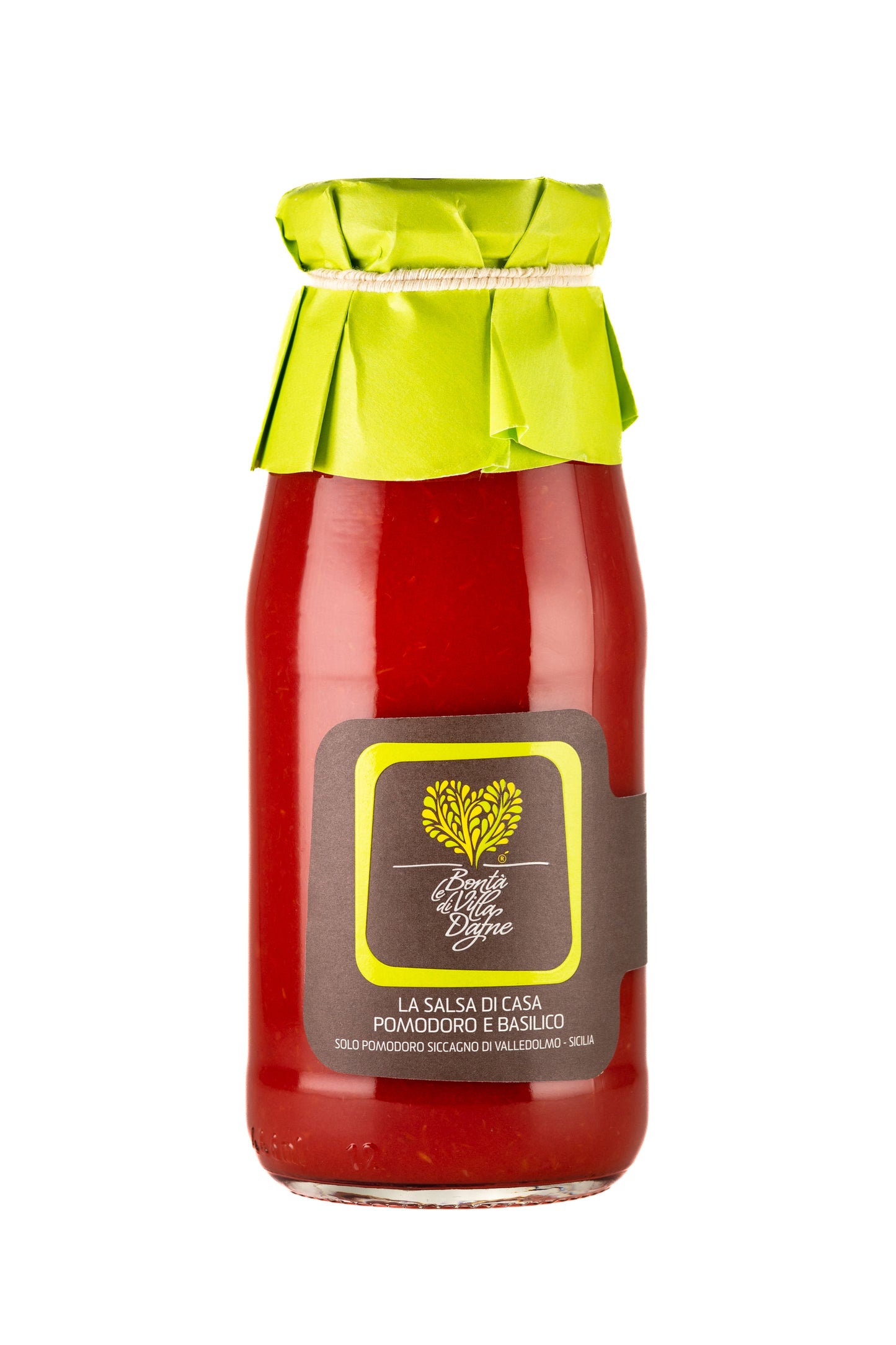 SALSA DI CASA - POMODORO E BASILICO (446g)