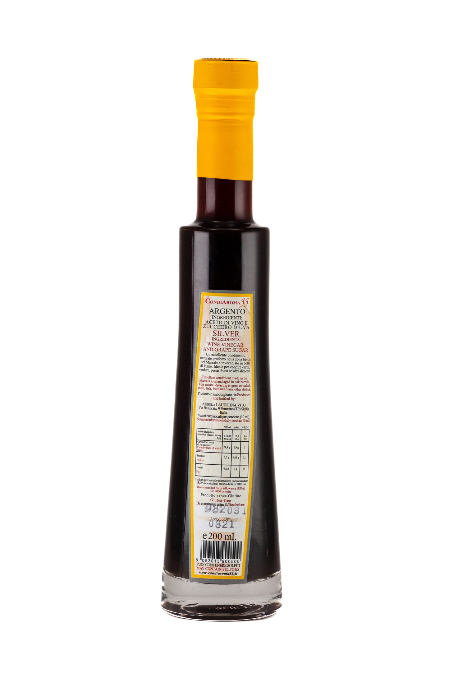 ACETO RISERVA ARGENTO - Gereifter Essig 12 Jahre