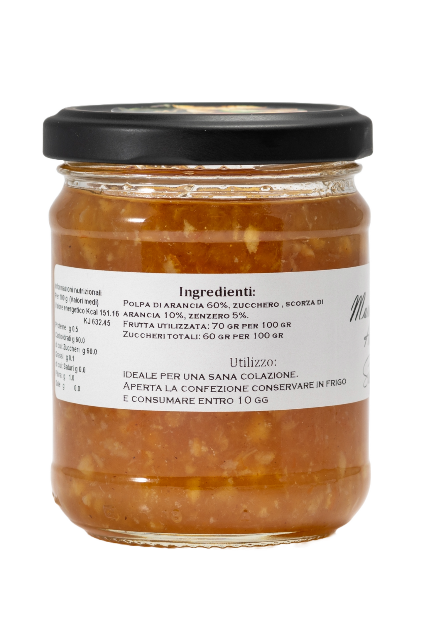 MARMELLATA ARANCE E ZENZERO
