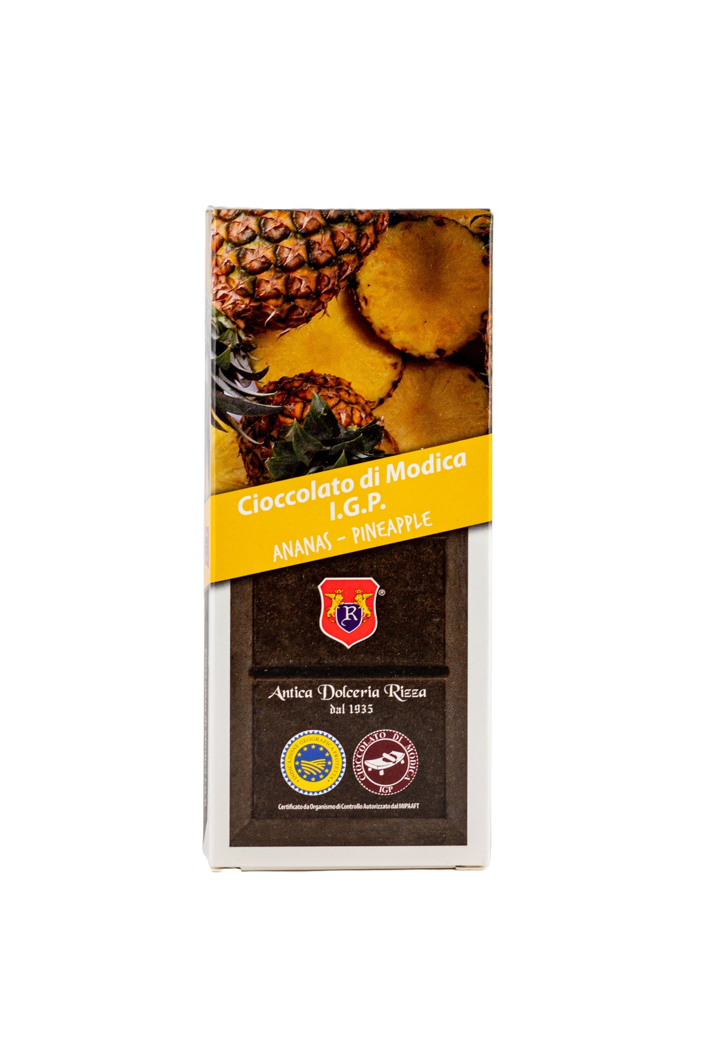 CIOCCOLATO DI MODICA - ANANAS (100g)