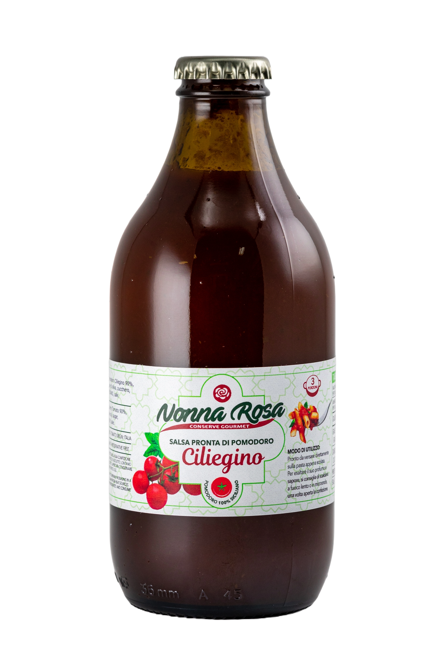 SALSA PRONTA DI POMODORO CILIEGINO