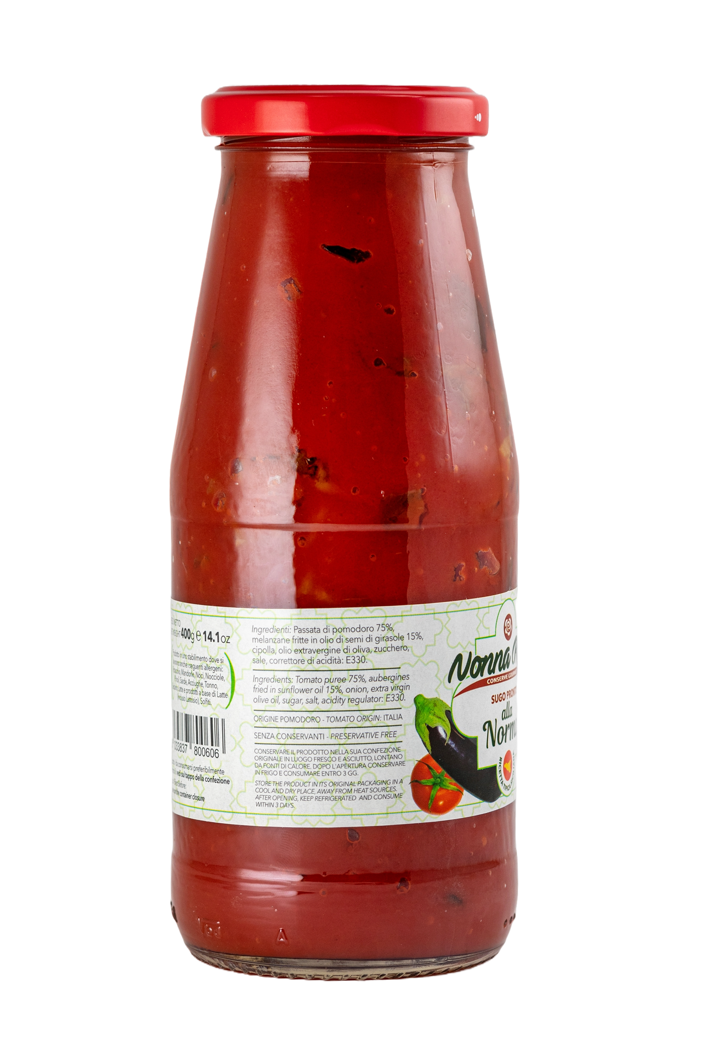 SUGO PRONTO ALLA NORMA (400g)