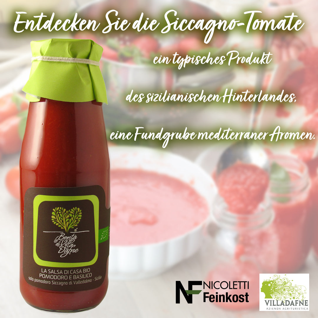 SALSA DI CASA - POMODORO E BASILICO