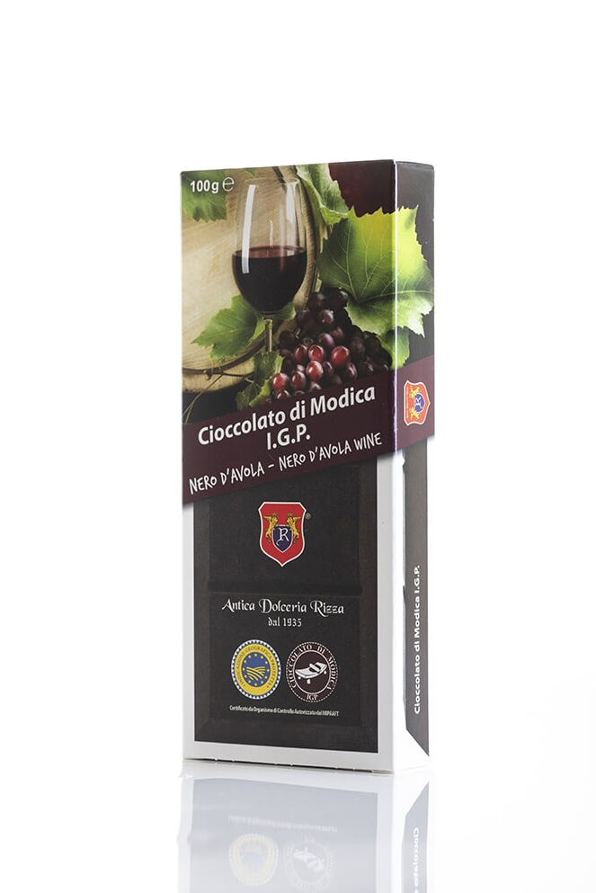 CIOCCOLATO DI MODICA - NERO D´AVOLA