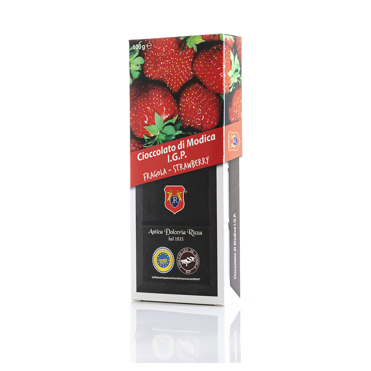CIOCCOLATO DI MODICA – FRAGOLA