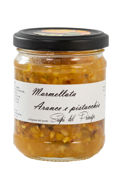 MARMELLATA ARANCE E PISTACCHIO