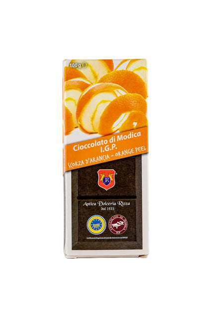 CIOCCOLATO DI MODICA - SCORZA D´ARANCIA