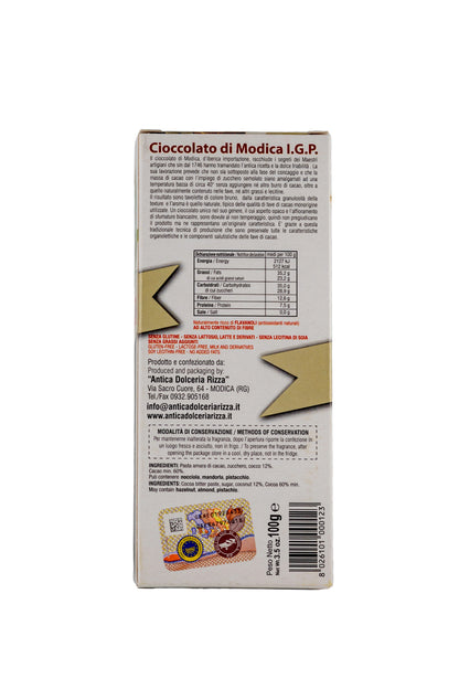 CIOCCOLATO DI MODICA - COCCO