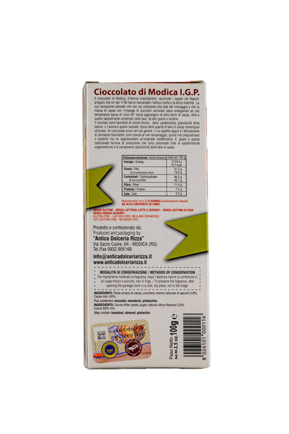 CIOCCOLATO DI MODICA - AGRUMI DI SICILIA