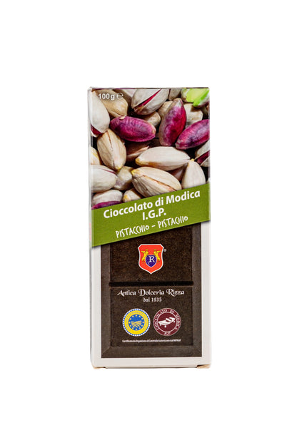 CIOCCOLATO DI MODICA - PISTACCHIO