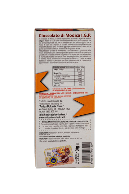 CIOCCOLATO DI MODICA - ALBICOCCA