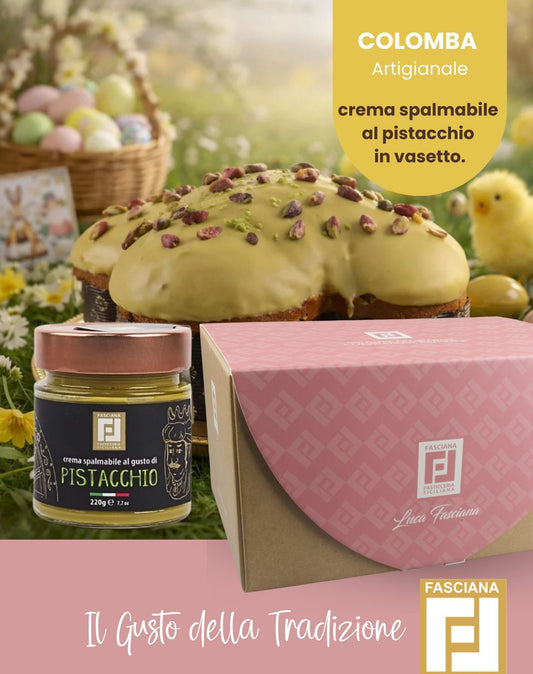COLOMBA - AL PISTACCHIO CON VASETTO