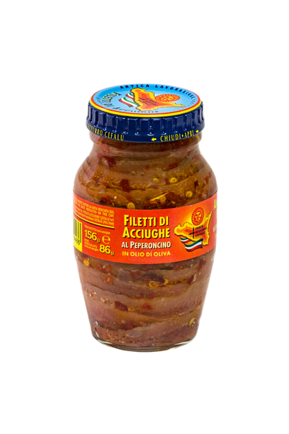 FILETTI DI ACCIUGHE - AL PEPERONCINO