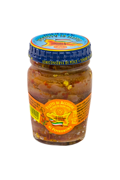 FILETTI DI ACCIUGHE - AL PEPERONCINO