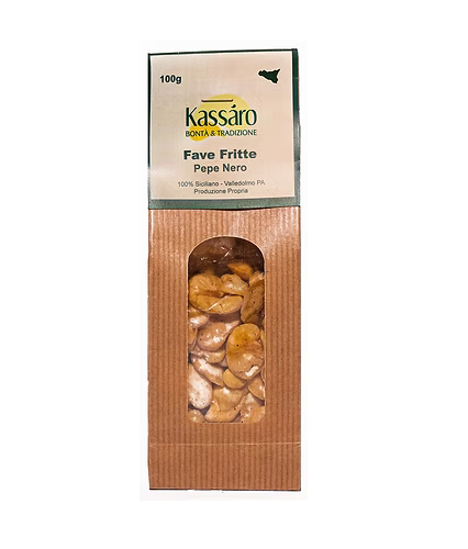 FAVE FRITTE con pepe nero - KASSÁRO