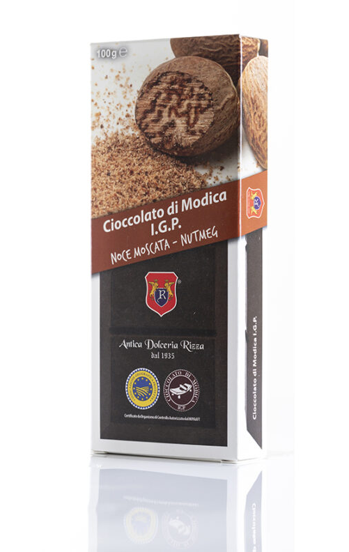 CIOCCOLATO DI MODICA - NOCE MOSCATA