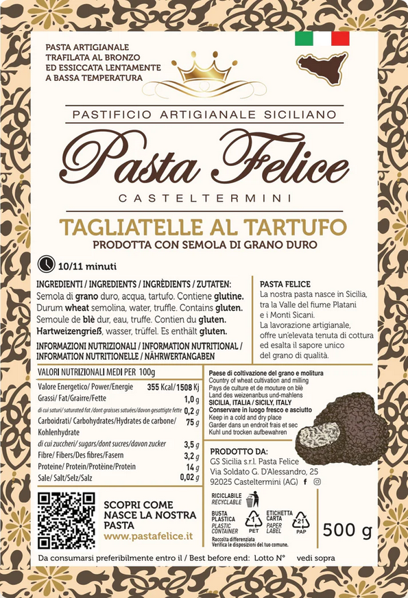 TAGLIATELLE AL TARTUFO