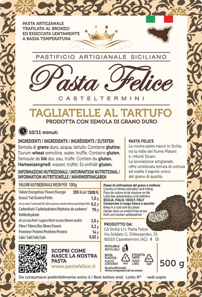 TAGLIATELLE AL TARTUFO